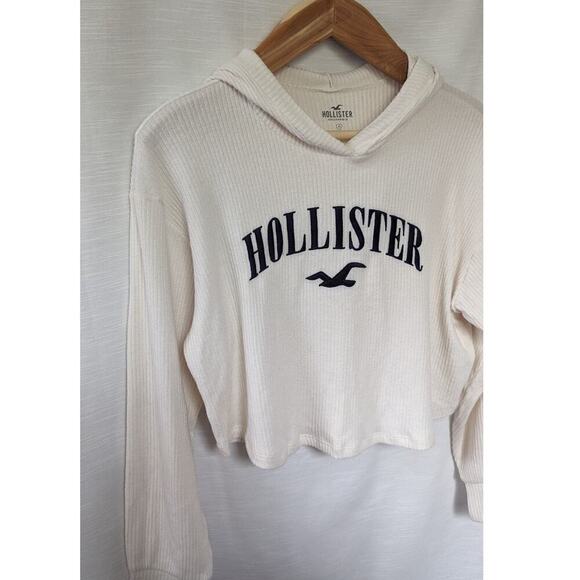 NWT Hollister Super‎ Soft Ribbed Crop Lightweight Sweater - Picture 4 of 6